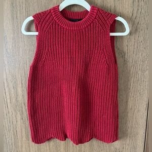 J crew sweater vest.
